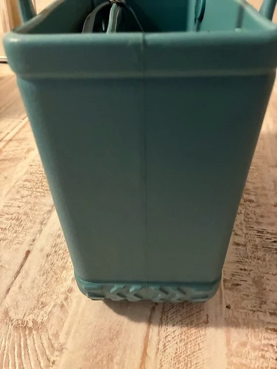 Bitty Bogg Bag Turquoise Carry Tote with Removable Pouch - Picture 5 of 12